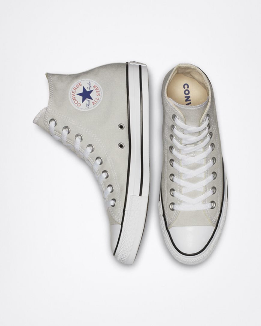Women's Converse Chuck Taylor All Star Classic High Top Shoes Light Grey | AU 40EC8L